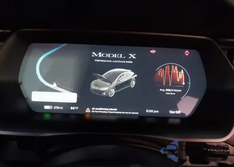 2019 Tesla Model X P100D/Performance from USA, damaged, VIN 5YJXCBE4XKF190732